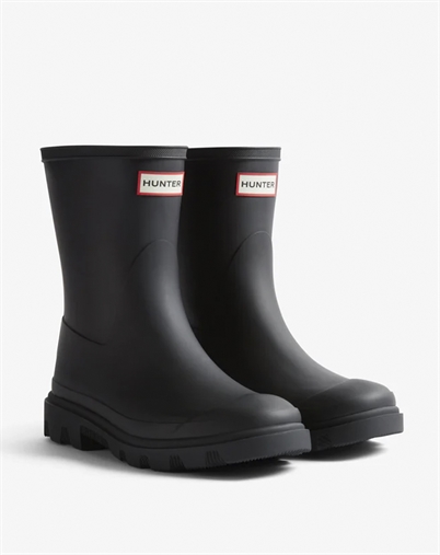 Hunter - Unisex Downpour Short Gummistøvle - Black